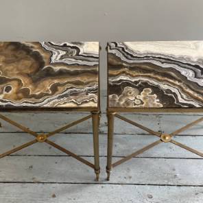 A Pair Of Maison Jansen Side Tables